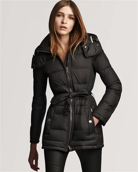 burberry down jacket womens